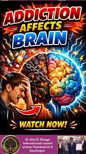 How Addiction Changes the Brain | Dopamine, Control & Recovery Explained #addiction #shorts