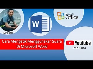 Cara Mengetik Menggunakan Suara di Microsoft Word | MENULIS DENGAN SUARA