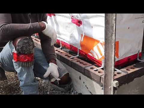 How To Setup To Lay your 1st Brick On Your Concrete ledge, DIY All you need to know!