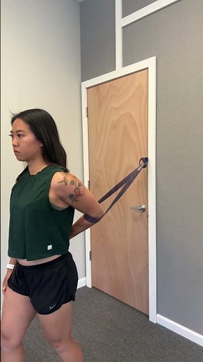 Banded Posterior Shoulder Glide | Improve Shoulder External/Internal Rotation Mobility at Home
