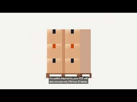 Send to Amazon: Step 3 - Print box labels