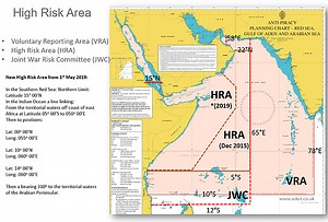 Maritime Security - Indian Ocean High Risk Area to be reduced from 01 May 2019 #MarSec #Piracy #Insurance - MaritimeCyprus