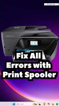 Fix All Errors with Print Spooler in Windows 11 or 10 PC or Laptop