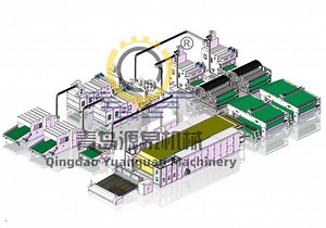 [Hot Item] Non Woven Machinery Polyester Fiber Mattress Hard Wadding Thermal Bonded Wadding Production Line