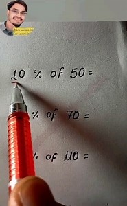 96K views · 8.1K reactions | Percentage Trick  Unstoapable Study 勞 | Math Trick  #unstoapablestudy0111 #mathtrick #percentage | Unstoapablestudy0111 | Facebook