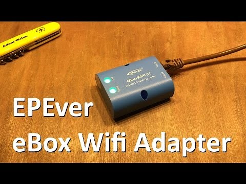 EPEver eBox-Wifi-01 RS485 to Wifi Adapter Review - 12v Solar Shed