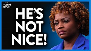 Dave Rubin of “The Rubin Report” shares a clip of White House press secretary Karine Jean-Pierre attacking Elon Musk for his recent comments about Anthony Fauci. | The Rubin Report