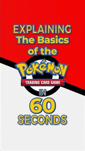 Explaining the Basics of the Pokemon TCG in 60 Seconds! #pokemon #pokemontcg #pokemoncards