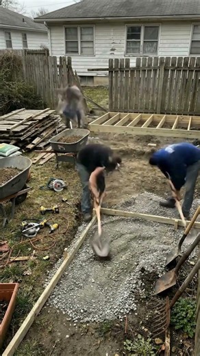🔥Mind-Blowing Backyard Renovation!!🔨 #timelapse #satisfying #asmr #backyardmakeover #homeimprovement