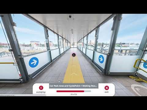 Cambridge station virtual reality tour