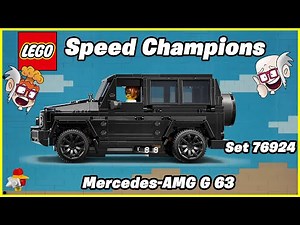 Building and Reviewing LEGO Mercedes-AMG G 63 Set 76924 | G-Wagon