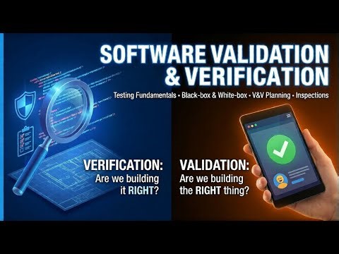 Segment 6 | Software Validation & Verification