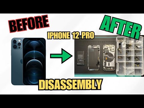 iPhone 12 Pro Complete Disassembly For Back Glass Repair