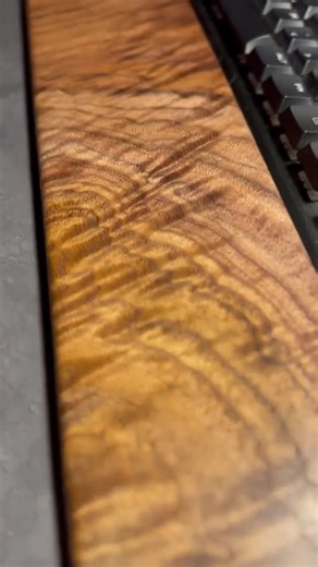 Handmade Keyboard Wrist Rest - Unique - Beautiful Typing Comfort Desk Accessory. - Etsy