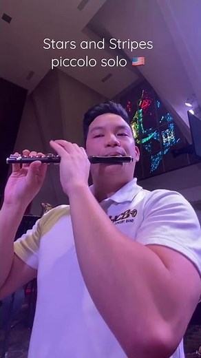Piccolo solo from Sousa’s Stars and Stripes— performed with the Houston Concert Band