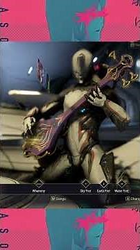 Warframe shawzin - Racing into the night (Yoasobi) - Yoru ni kakeru