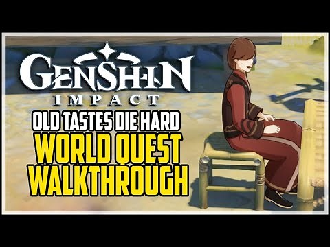 Old Tastes Die Hard Quest - Genshin Impact - Sweetened Mistress Recipe
