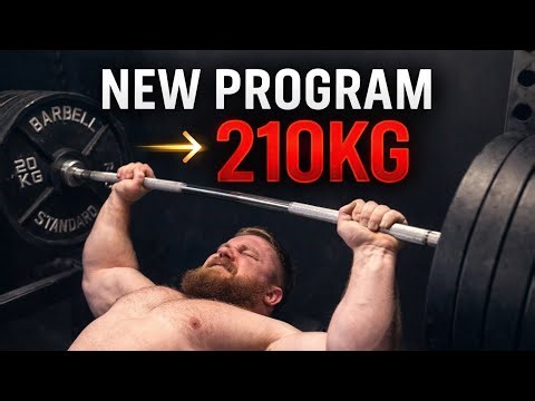 🔥 MY CURRENT BENCH Program Road To 210KG BENCH PRESS (Episode 8)