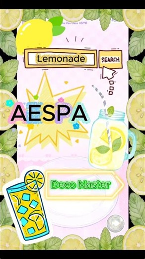 ✨ Making DIY Pens 🖊️ in Deco Master With 🎧Aespa 🍋Lemonade 🍹