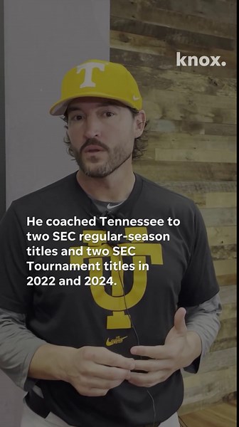 Tennessee baseball coach Tony Vitello accepts position with San Francisco Giants