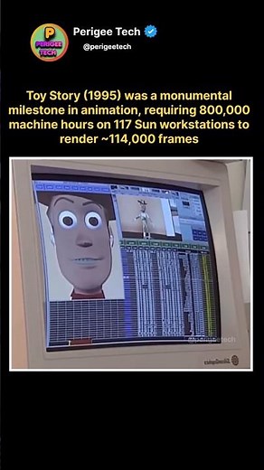Toy Story Needed 800,000 Hours to Render 😳💻