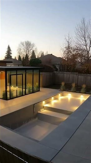 Minimalist Backyard Pool Transformation | Luxury Hyperlapse Construction