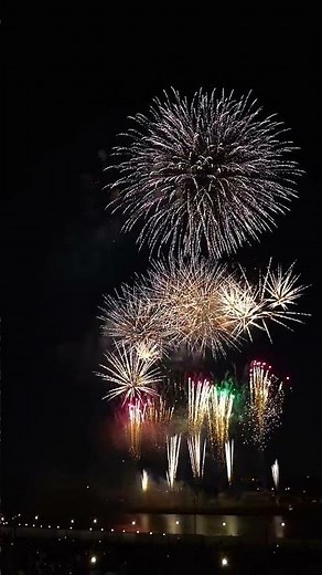 あつぎ鮎まつり大花火大会が開催されました！最後のスターマインを映像でご覧ください🎆#niceatsugi #鮎まつり #厚木市 #atsugi #花火