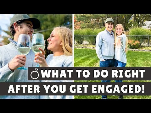 What To Do Right After You Get Engaged! | Your Important First Steps in the Wedding Planning Process