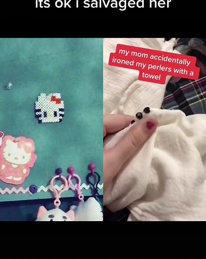 #duet with @ladybug.exe :) #perlerbeads #hellokitty #kandi #kandikid #perlers