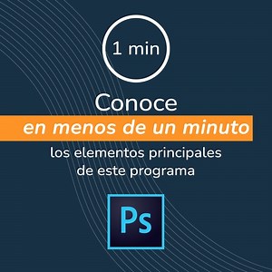 📝 ¡Esta es la guía definitiva de #Photoshop para principiantes! ▶️ Dale play a nuestro videotutorial y domina la interfaz de esta #HerramientaDigital ⚙️ en menos de un minuto. 👇🤩 ¡No olvides compartir! | Cursos Aprende.mx