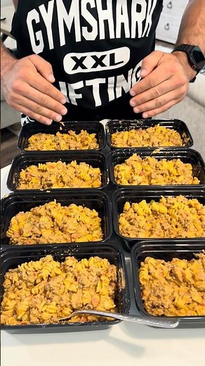 I only make high-protein meal preps ￼