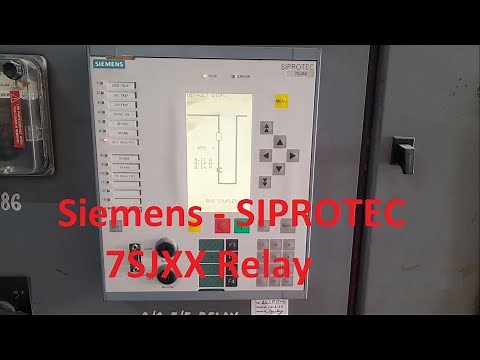 Siemens Protection Relay - SIPROTEC 7SJ | Metering,Configuration, Protection Settings, Event&Records