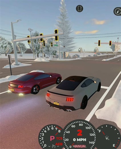 Greenville Mustang GT Race: 17' vs 24' in Roblox