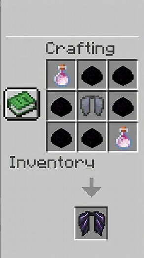 Crafting the Dragon Egg Elytra in Minecraft! 🤯🪽#minecraft #mcpe