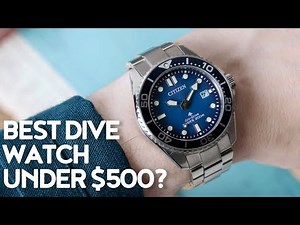 The Best Entry Level Diver Under $500? - Citizen Promaster Dive Eco-Drive 41mm Review