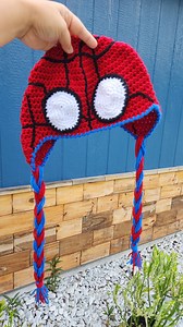 Handmade Crochet Mayday Beanie Inspired Spider Verse Movie - Etsy
