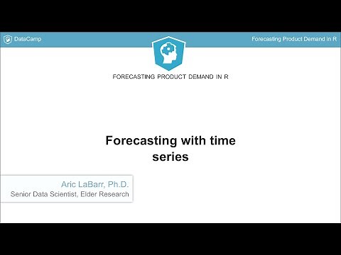 R Tutorial: Forecasting with time series