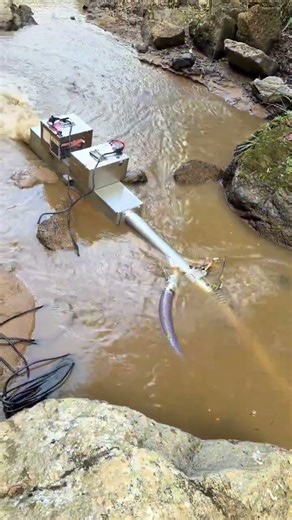 黄金淘选神器！揭秘4英寸静音虹吸机