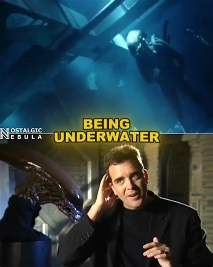 Alien: Resurrection - Swimming Xenomorph behind-the-scenes