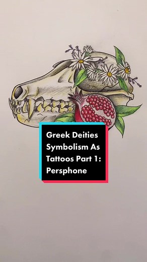 Exploring Greek Deity Tattoos: Persephone Tattoo Ideas