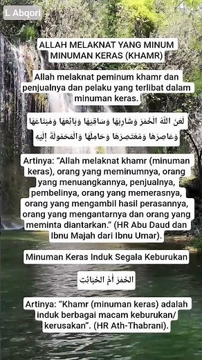 Bahaya Minum Minuman Keras #khamr #minumankeras #dosabesar