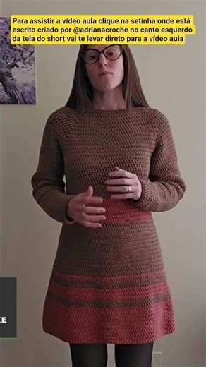 Crocheted top-down dress. Ideal for beginners. The video tutorial is now available!