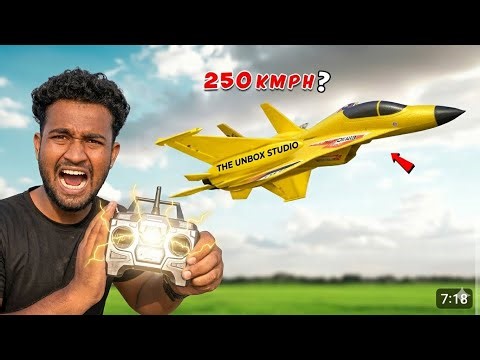 Cheapest RC Plane I Got 😱 | RC Plane Unboxing & First Look ✈️