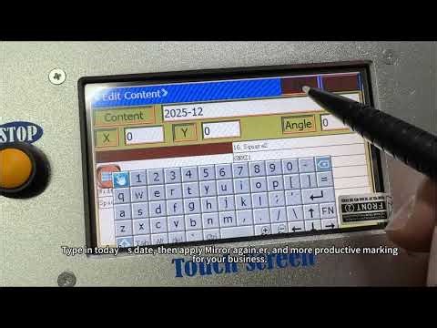 How to Create Raised Engraving on Aluminum Using a Dot Peen Marking Machine