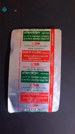 How to used Doxycycline Hyclate #druginformation #science #foodhygiene