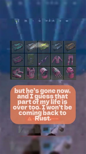 🌸❤️‍🩹gg guys, goodbye rust 🌸❤️‍🩹 #rust #rustgame #rustclips #rustshorts
