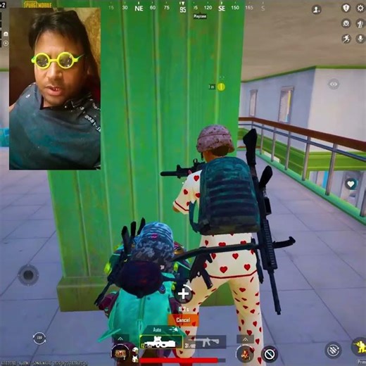 PUBG me SANP😂😂😂