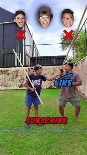 seimbangin kayu bulat!