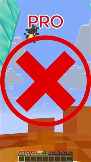 Minecraft Parkour Noob vs Pro vs Hacker #shorts #minecraft