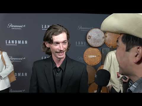 Jacob Lofland Carpet Interview at Paramount+'s Landman Premiere